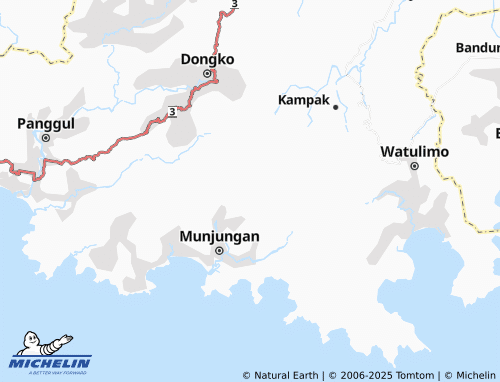 MICHELIN Besuki map - ViaMichelin