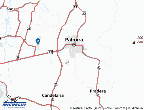 Mapa MICHELIN Chapinero - ViaMichelin