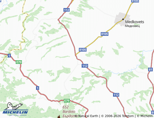 Mapa MICHELIN Slavotin - ViaMichelin