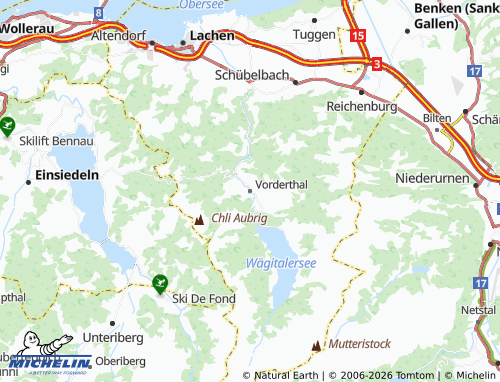 Mapa MICHELIN Vorderthal - ViaMichelin