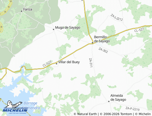 MICHELIN Pasariegos map - ViaMichelin