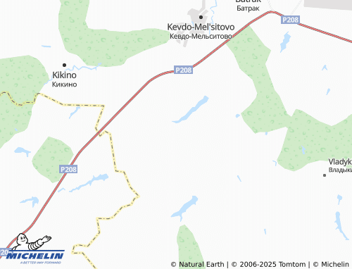 MICHELIN Bezrukovo map - ViaMichelin