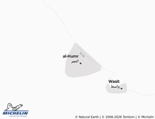 MICHELIN Al Qaran map - ViaMichelin