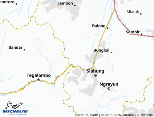 Mapa MICHELIN Wates - ViaMichelin