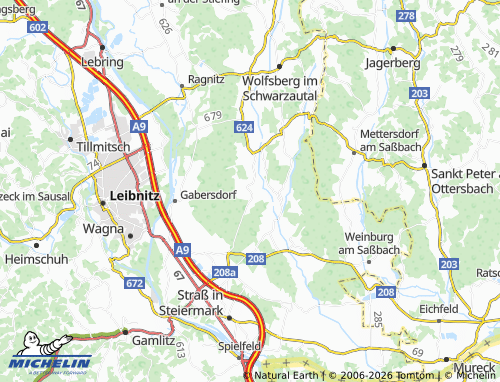 MICHELIN Labuttendorf map - ViaMichelin