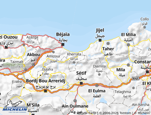 Mappa MICHELIN Darqeenah - ViaMichelin
