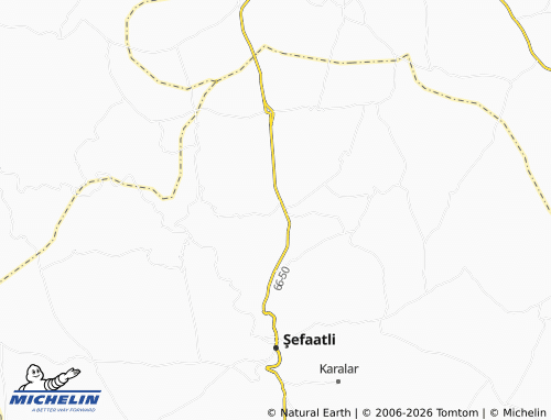 MICHELIN Kabacıoğlu map - ViaMichelin