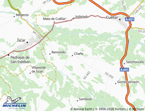 Mappa MICHELIN Chañe - ViaMichelin