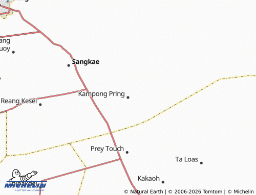 Carte MICHELIN Kampong Pring - ViaMichelin
