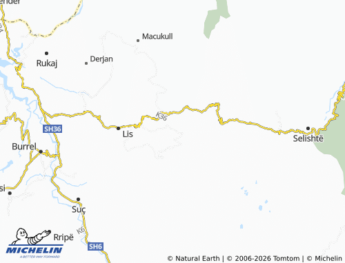 MICHELIN Vinjoll map - ViaMichelin