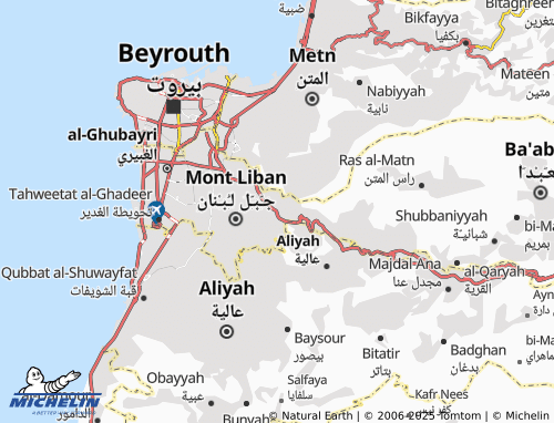 MICHELIN-Landkarte al-Luwayzah - ViaMichelin