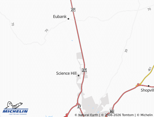 Mapa MICHELIN Pulaski - ViaMichelin