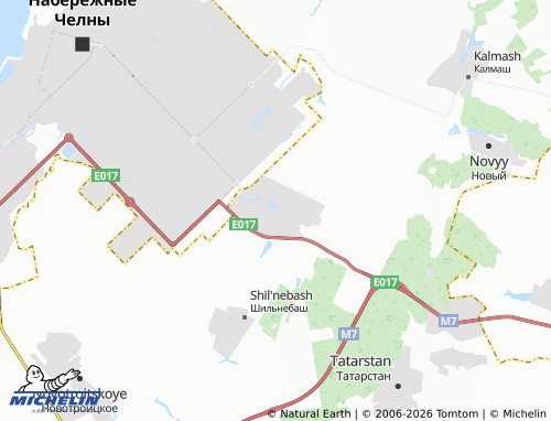 MICHELIN-Landkarte Togayevo - ViaMichelin