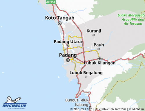 Mapa MICHELIN Sawahan Timur - ViaMichelin