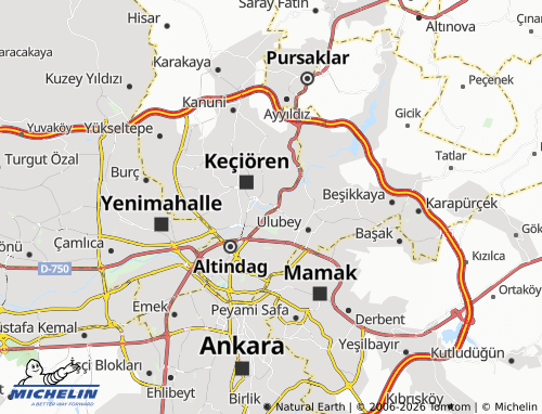 Mappa MICHELIN Hasköy - ViaMichelin