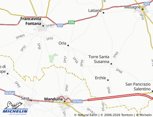 Mapa MICHELIN Salinelle - ViaMichelin
