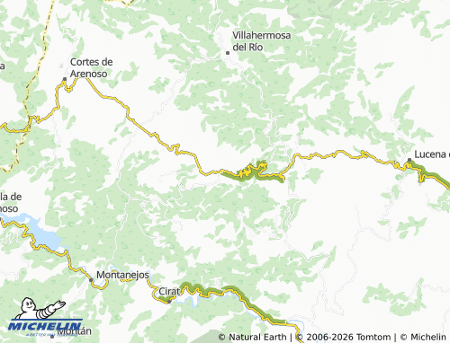 Mappa MICHELIN Zucaina - ViaMichelin