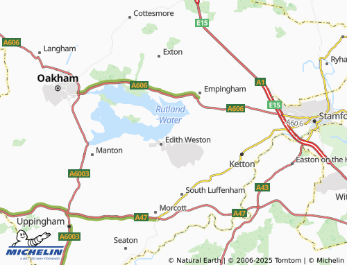 Mapa MICHELIN Normanton - ViaMichelin