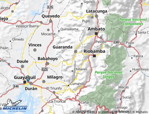 Mapa MICHELIN Chimbo - ViaMichelin