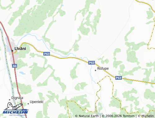 Mapa MICHELIN Muktupāveli - ViaMichelin