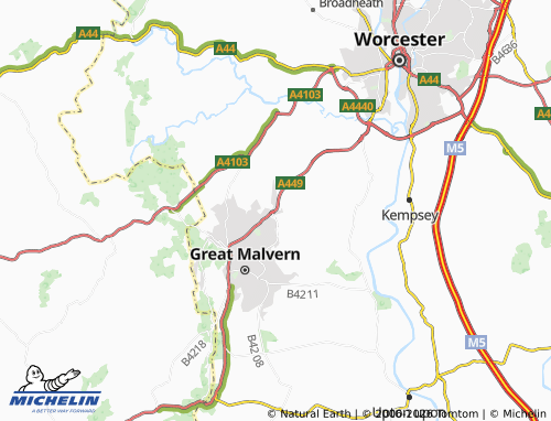Carte MICHELIN Newland - ViaMichelin
