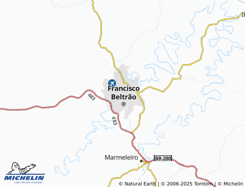 MICHELIN Guanabara map - ViaMichelin