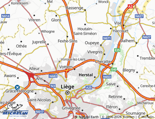 Mappa MICHELIN Milmort - ViaMichelin