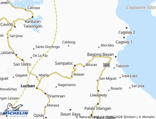 Mappa MICHELIN Ibabang Owain - ViaMichelin