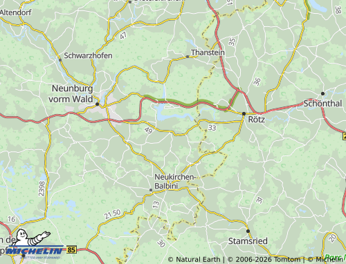 MICHELIN Seebarn map - ViaMichelin