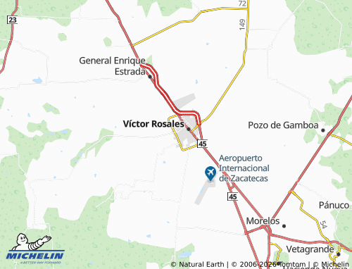MICHELIN-Landkarte Ampliación La Huerta - ViaMichelin
