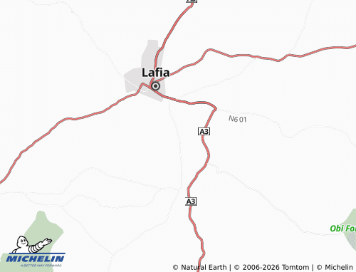 Mappa MICHELIN Agyaragu Gofa - ViaMichelin