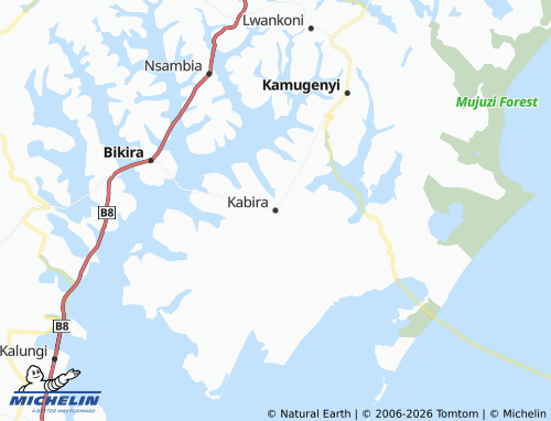 MICHELIN Kabira map - ViaMichelin
