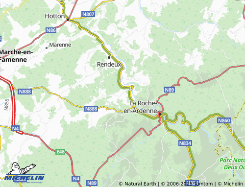 MICHELIN Warisy map - ViaMichelin