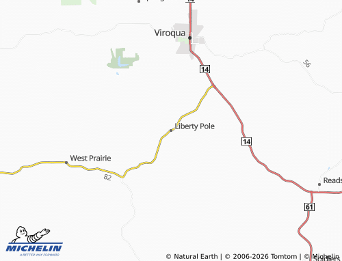 Carte MICHELIN Liberty Pole - ViaMichelin