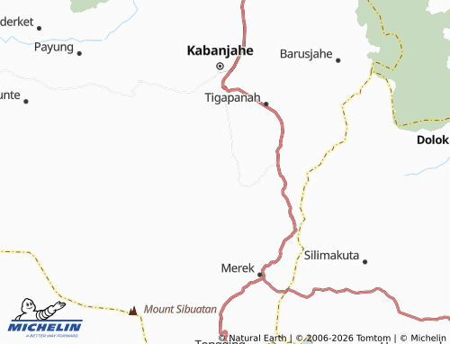 Mappa MICHELIN Manuk Mulia - ViaMichelin