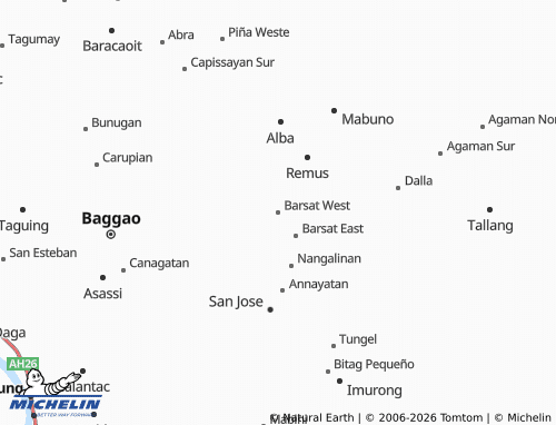 Mappa MICHELIN Barsat West - ViaMichelin