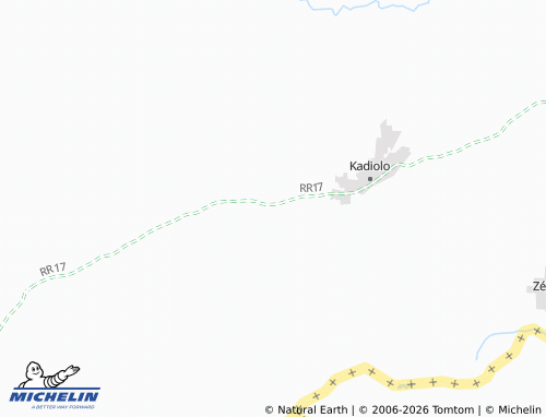 MICHELIN-Landkarte Touba - ViaMichelin