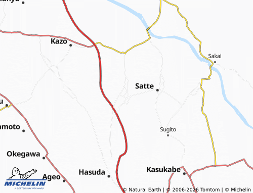 Mapa MICHELIN Kuki - ViaMichelin