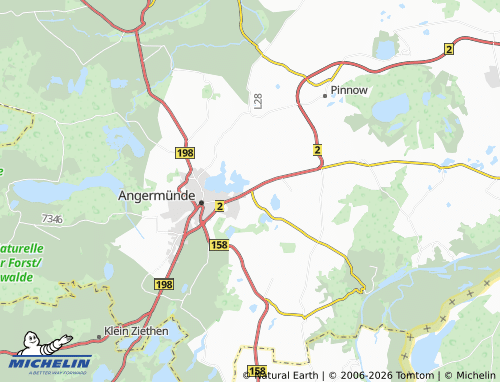 MICHELIN Dobberzin map - ViaMichelin