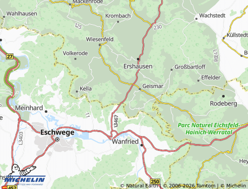 Kaart MICHELIN Großtöpfer - ViaMichelin