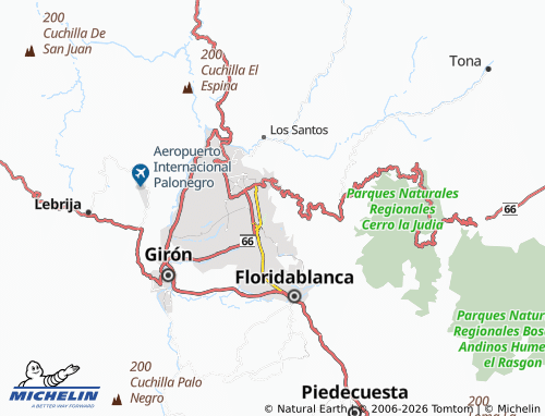 Mapa MICHELIN Pan de Azúcar - ViaMichelin