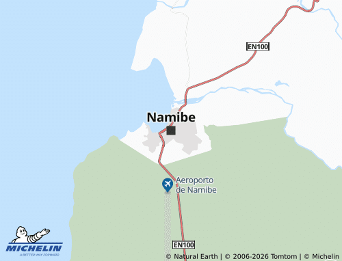 Mapa MICHELIN Namibe - ViaMichelin