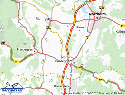 Carte MICHELIN Behrensen - ViaMichelin