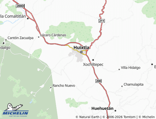 MICHELIN Jiquilpan map - ViaMichelin