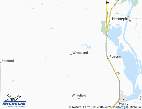 Mappa MICHELIN Wheatland - ViaMichelin