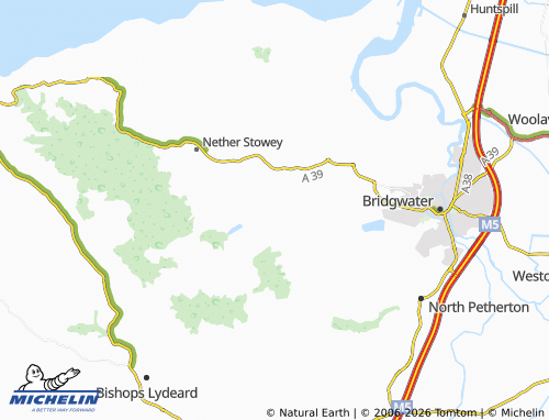Mappa MICHELIN Spaxton - ViaMichelin