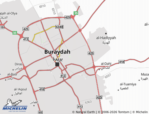 MICHELIN-Landkarte al-Rimal - ViaMichelin
