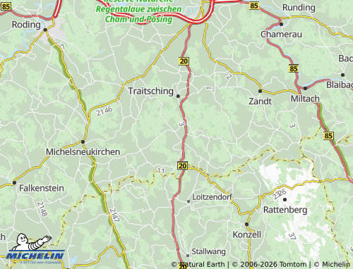 MICHELIN Wöhrhof map - ViaMichelin