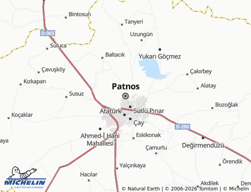 MICHELIN Patnos map - ViaMichelin