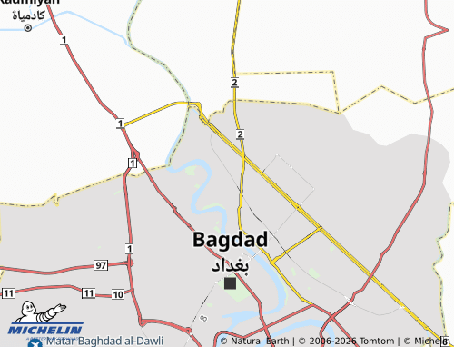 MICHELIN-Landkarte al-Maghrib - ViaMichelin